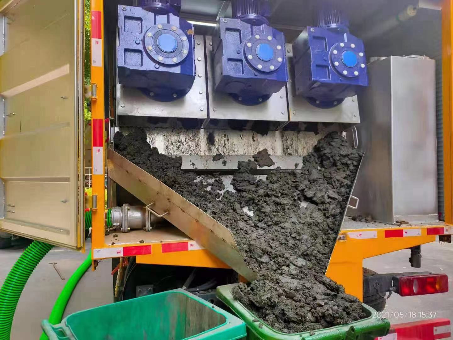 尼勒克化粪池清掏城市维护站-泥浆净化干湿分离处理